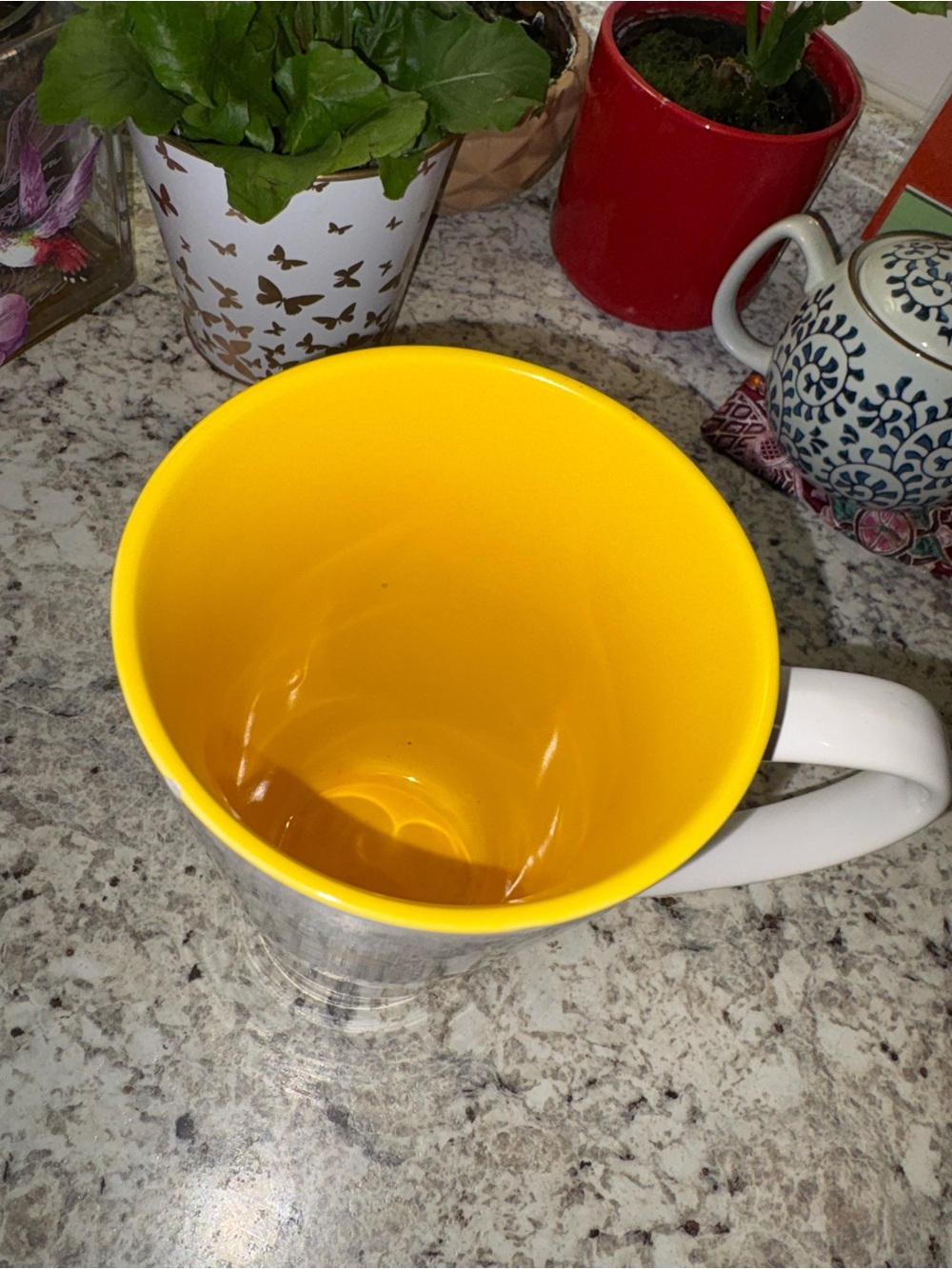 10 Strawberry Street / White Ceramic Coffee Mug with Sun- “it's all good” - Picture 8 of 9